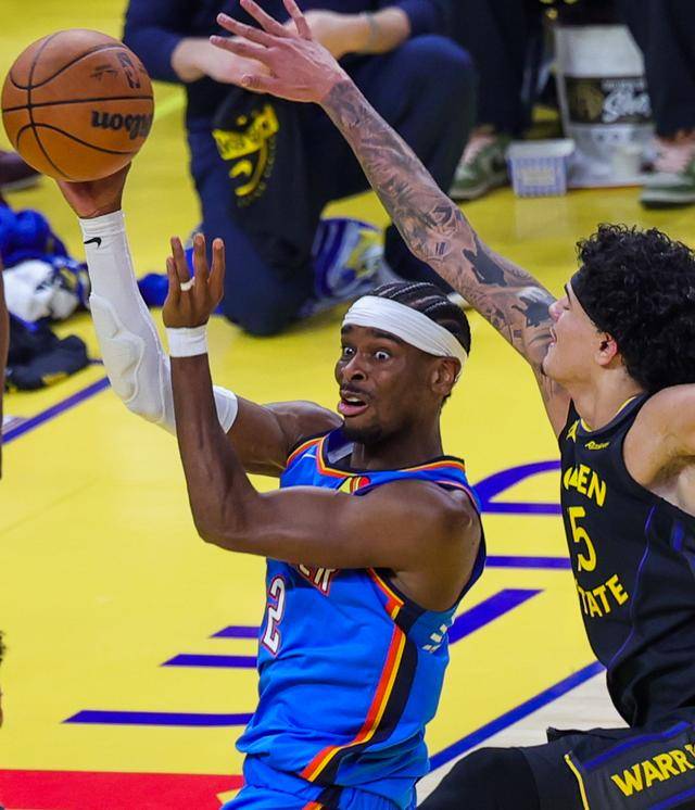 NBA常规赛｜雷霆胜勇士